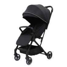 Cochecito doble plegable para bebé, doble, para niños, jogger, cochecito infantil de viaje, color negro